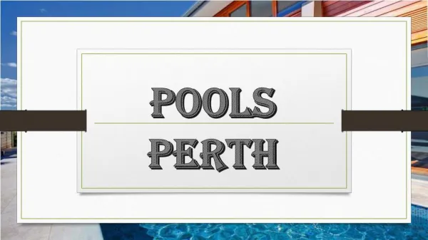 Cheap Swimming Pools In Perth | Tropical Pools