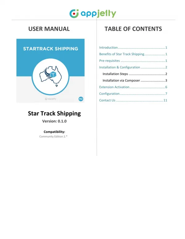 Magento 2 StarTrack Shipping Extension
