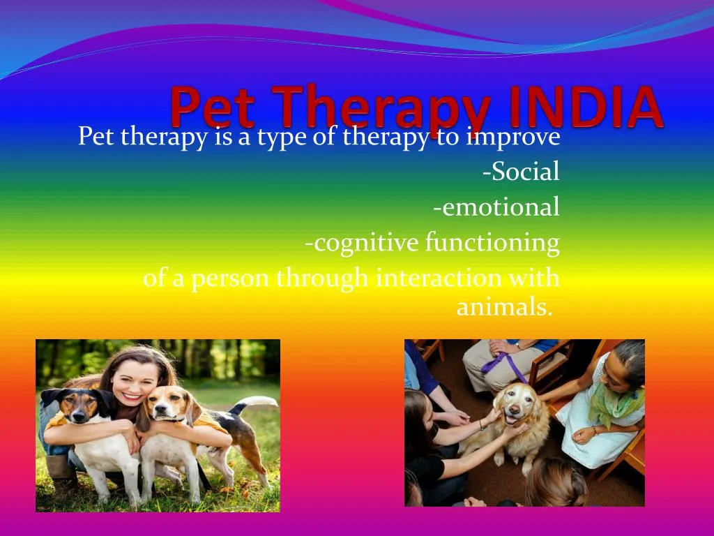 pet therapy india