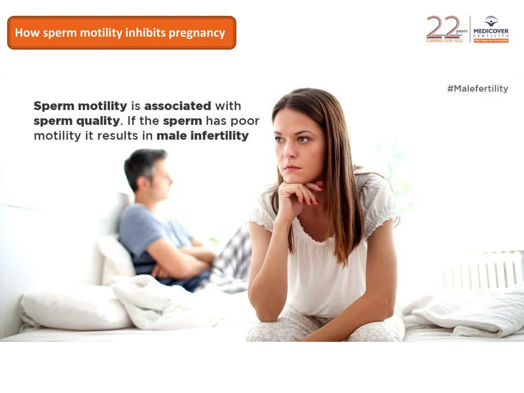 how sperm motility inhibits pregnancy