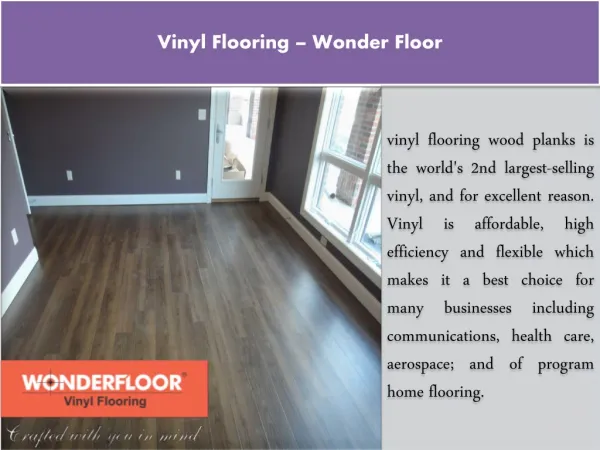 wonderfloor.com The Best Vinyl Flooring Provider