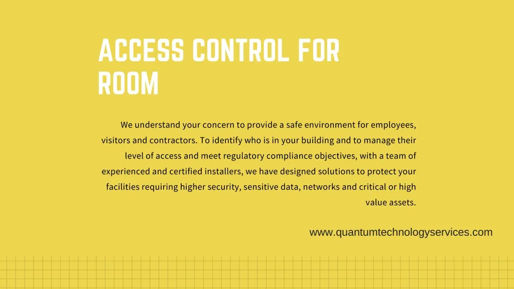 access control for room