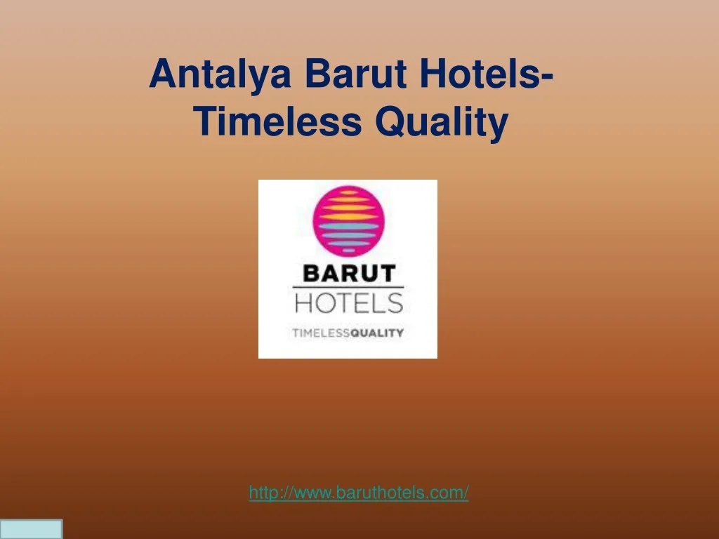 antalya barut hotels timeless quality