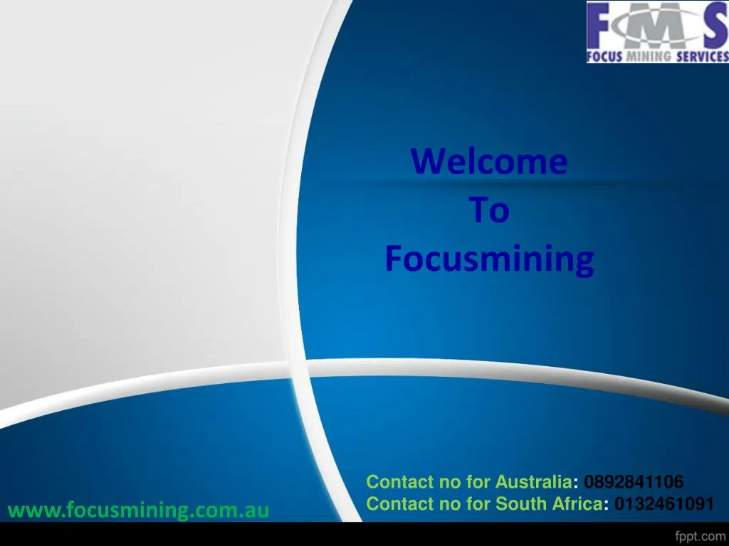 welcome to focusmining