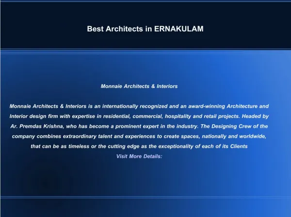 Architects in Ernakulam