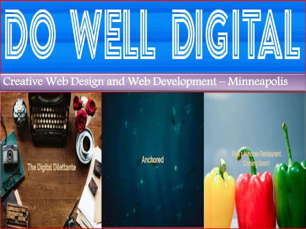 creative web design and web development