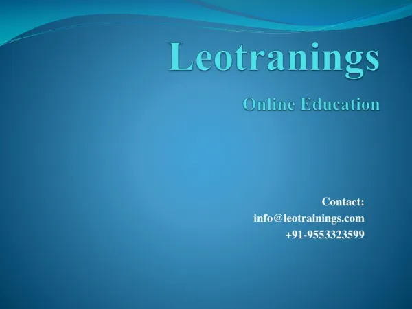 Birt Report Online Training in Hyderabad