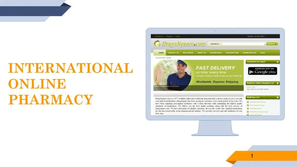 international online pharmacy