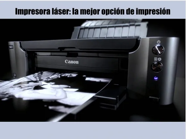 Impresora láser: la mejor opción de impresión