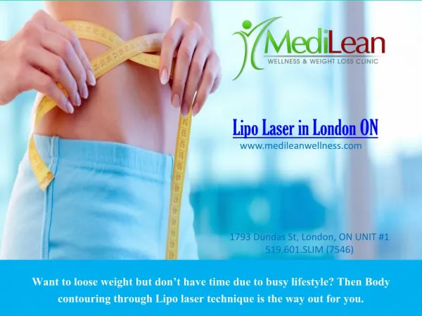 Lipo laser in London ON