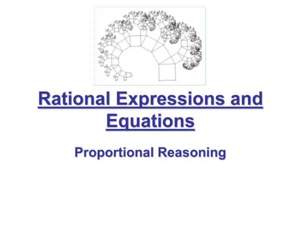 Rational Expressions and Equations