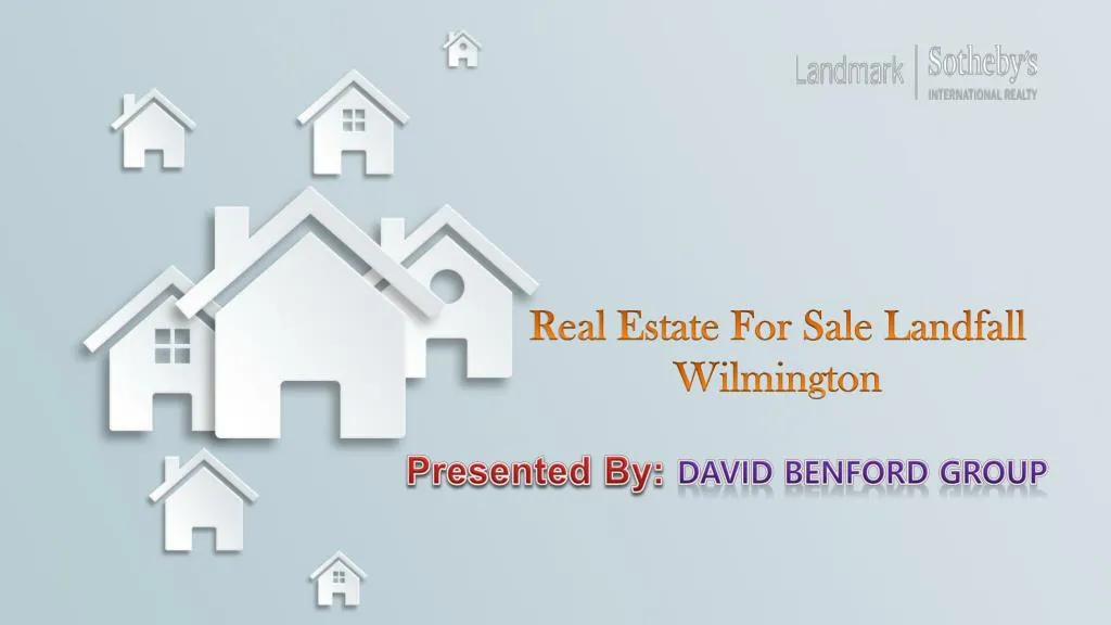 real estate for sale landfall wilmington