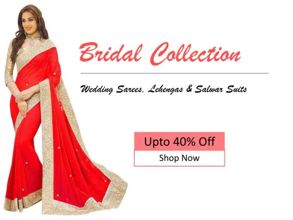 Bridal Collection From ShoppyZip