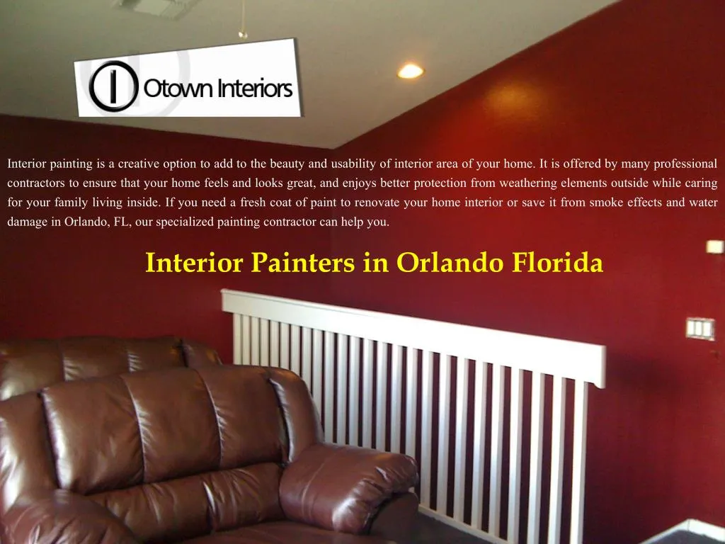 interior painting is a creative option