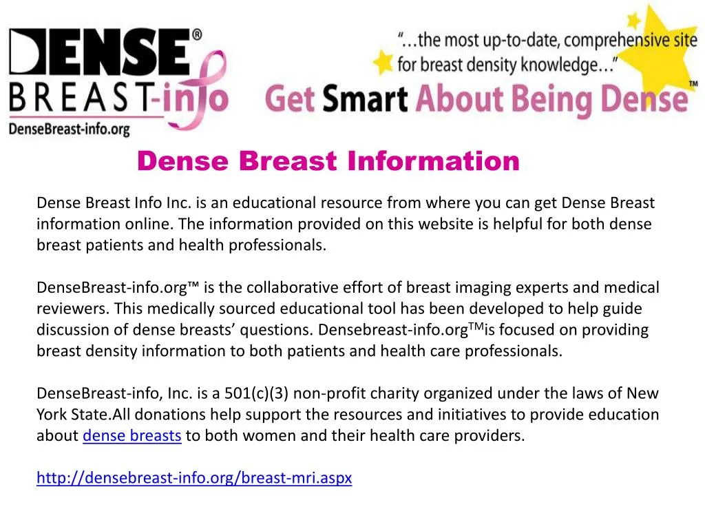 dense breast information