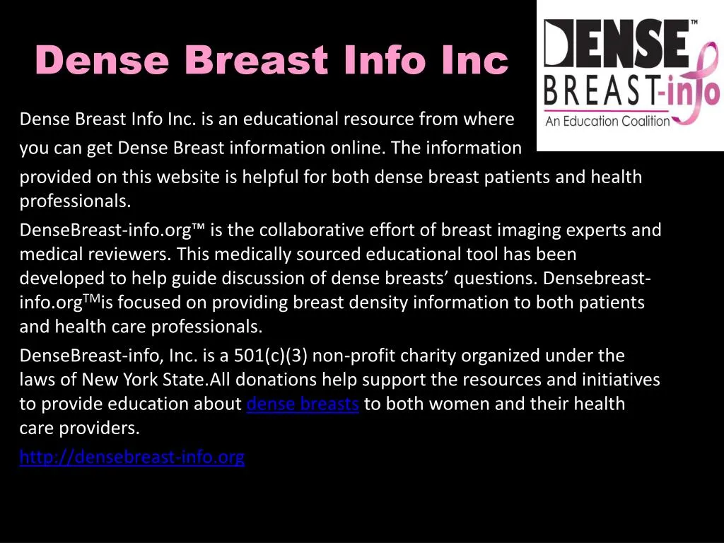 dense breast info inc