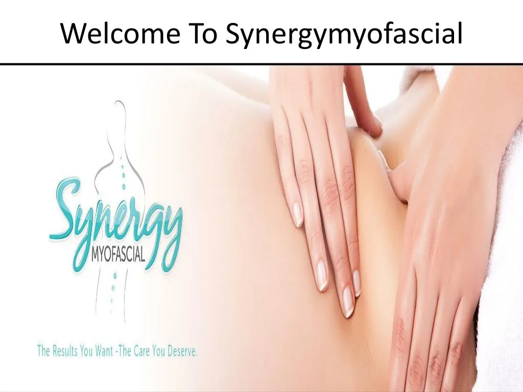 welcome to synergymyofascial