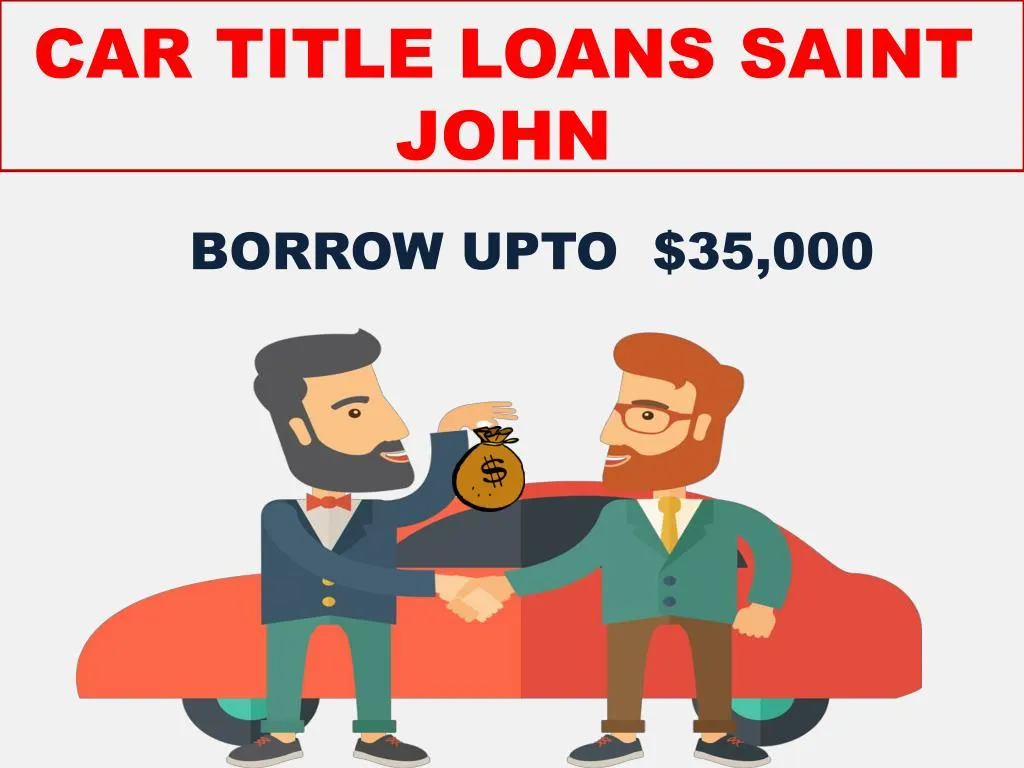 car title loans saint john