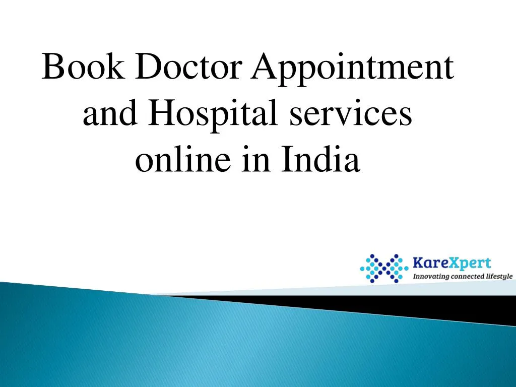 book doctor appointment and hospital services online in india