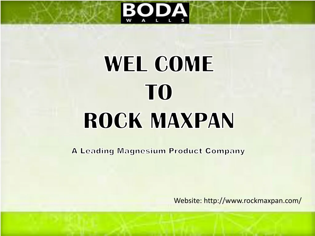 website http www rockmaxpan com