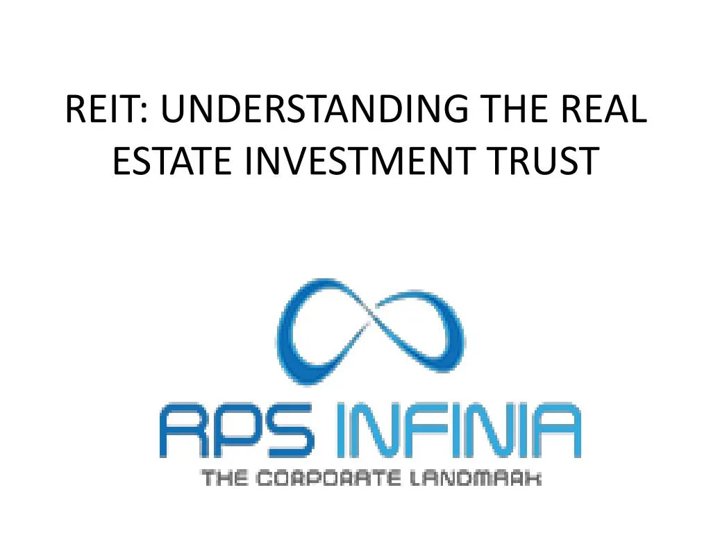 reit understanding the real estate investment trust
