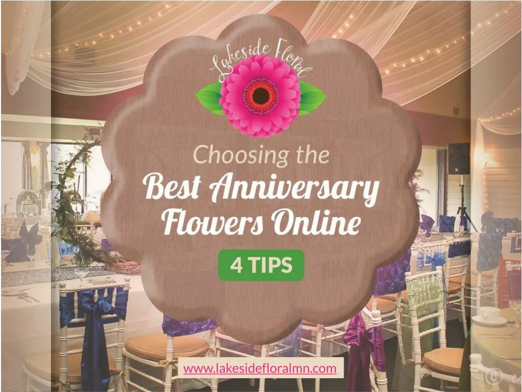 choosing the best anniversary flowers online 4 tips