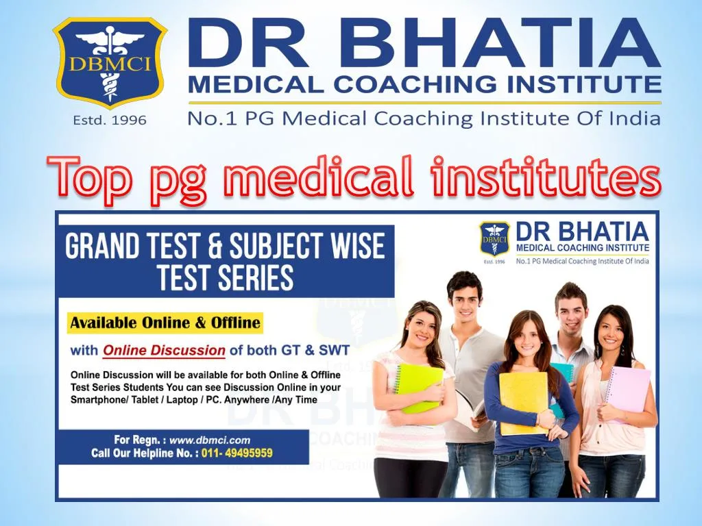 top pg medical institutes