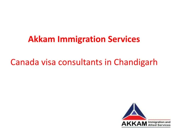 Canada visa consultants in Chandigarh
