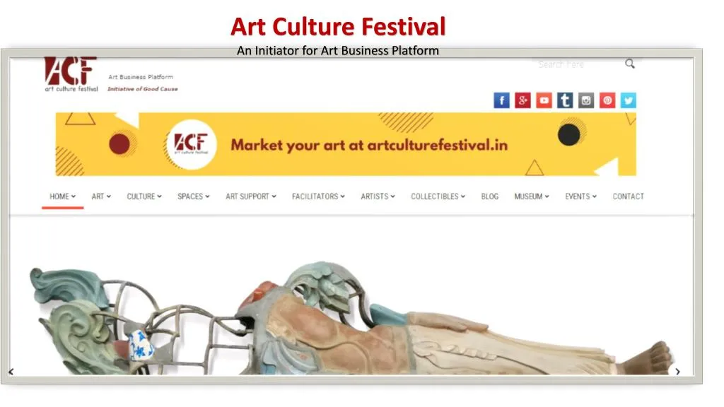 art culture festival an initiator