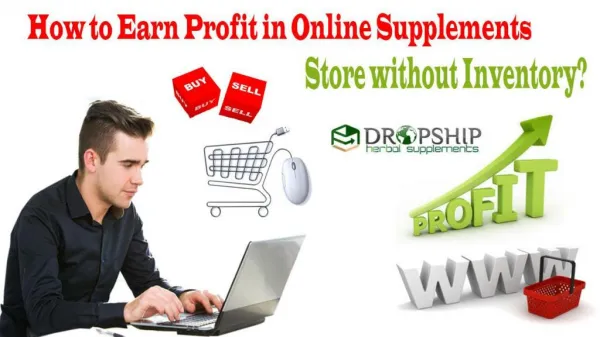 How to Earn Profit in Online Supplements Store without Inventory?