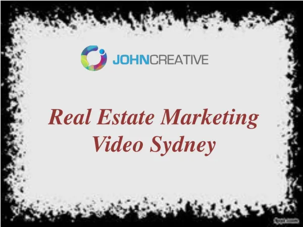 Real Estate Marketing Video Sydney