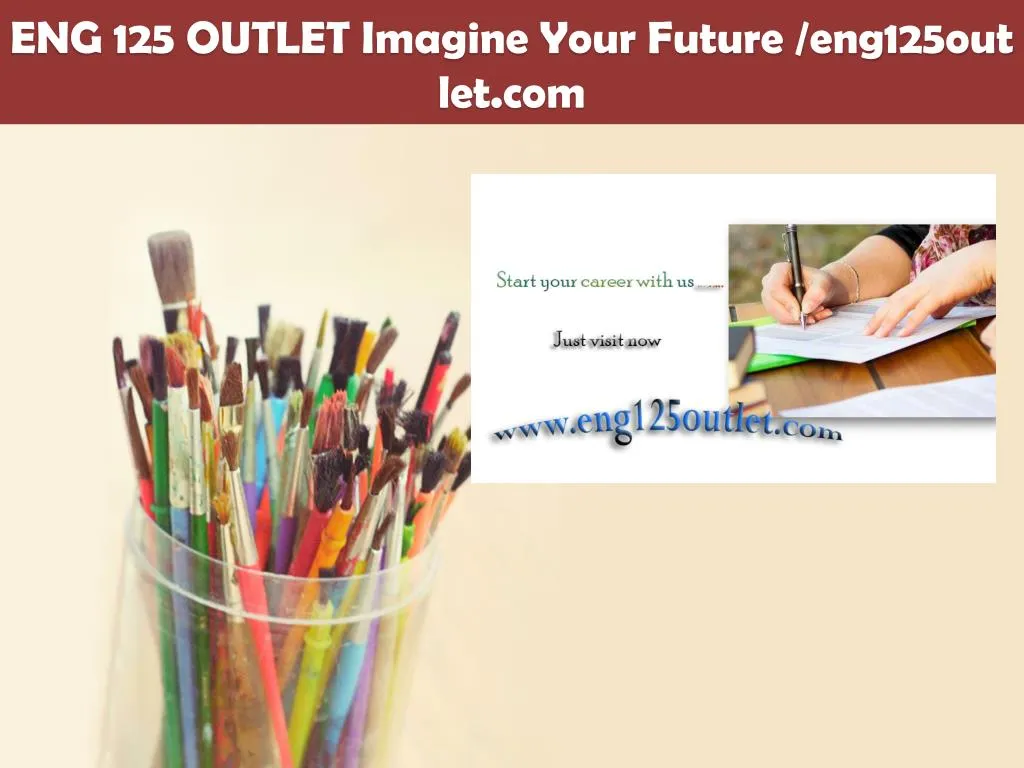 eng 125 outlet imagine your future eng125outlet