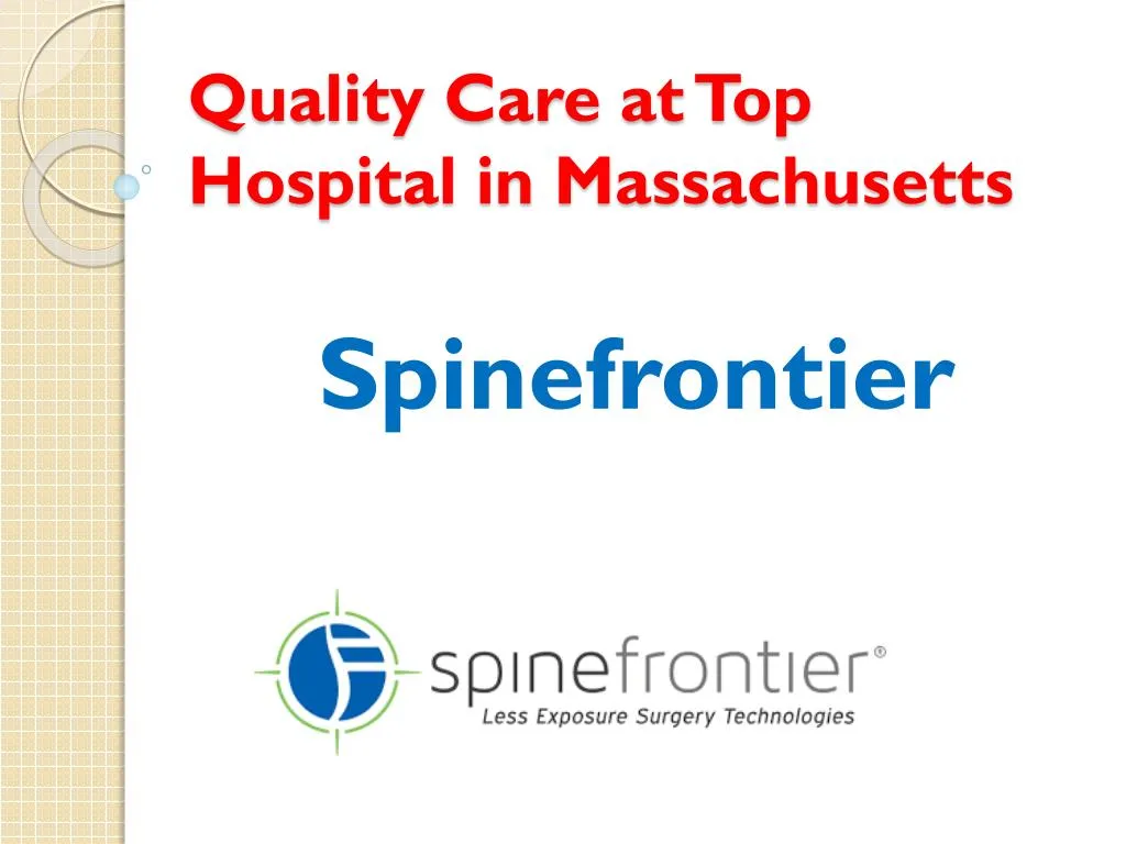 quality care at top hospital in massachusetts