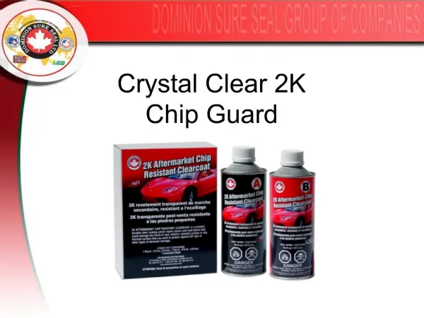 Crystal Clear 2K Chip Guard
