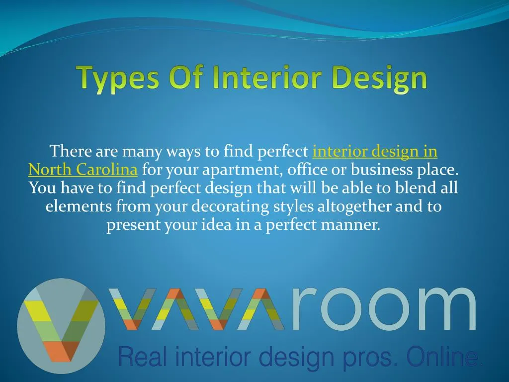types of interior design
