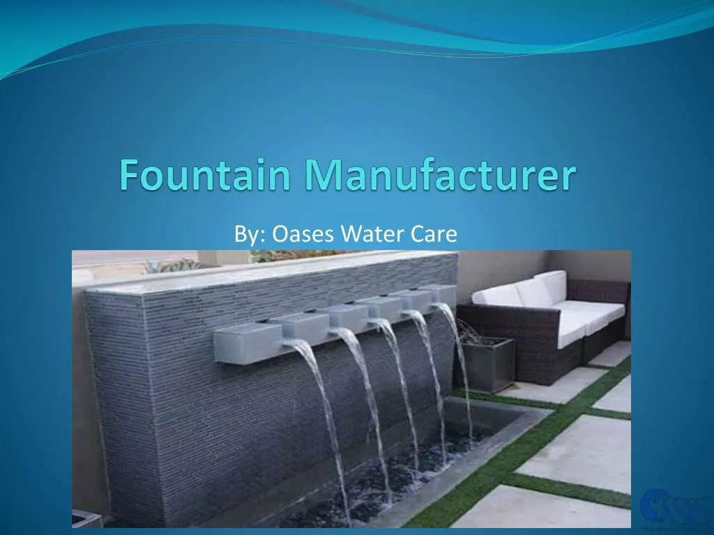 fountain manufacturer