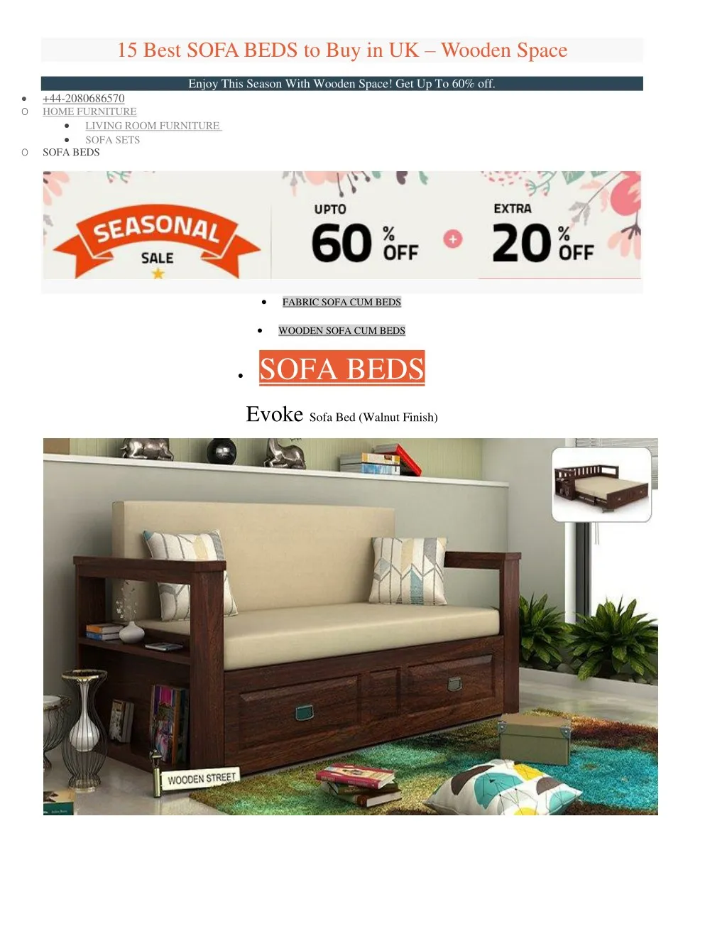 15 best sofa beds to buy in uk wooden space