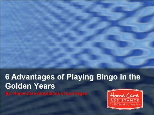 6 Advantages of Playing Bingo in the Golden Years