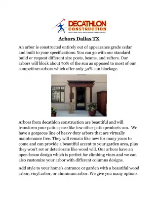 Arbors Dallas TX - slide 1