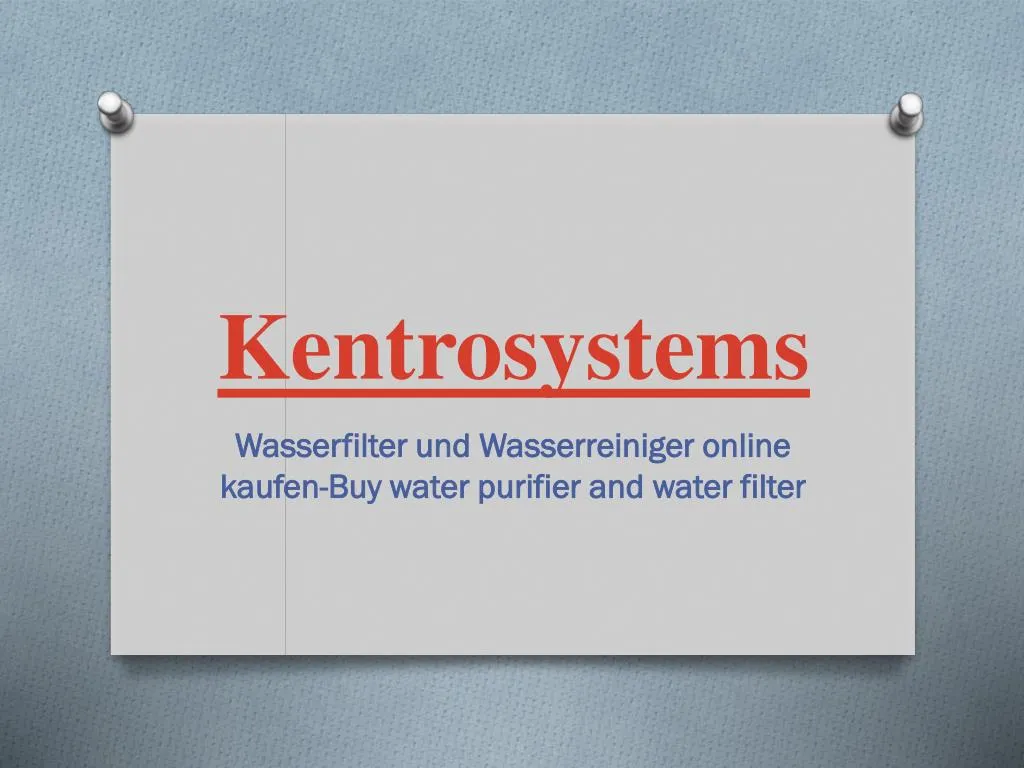 kentrosystems