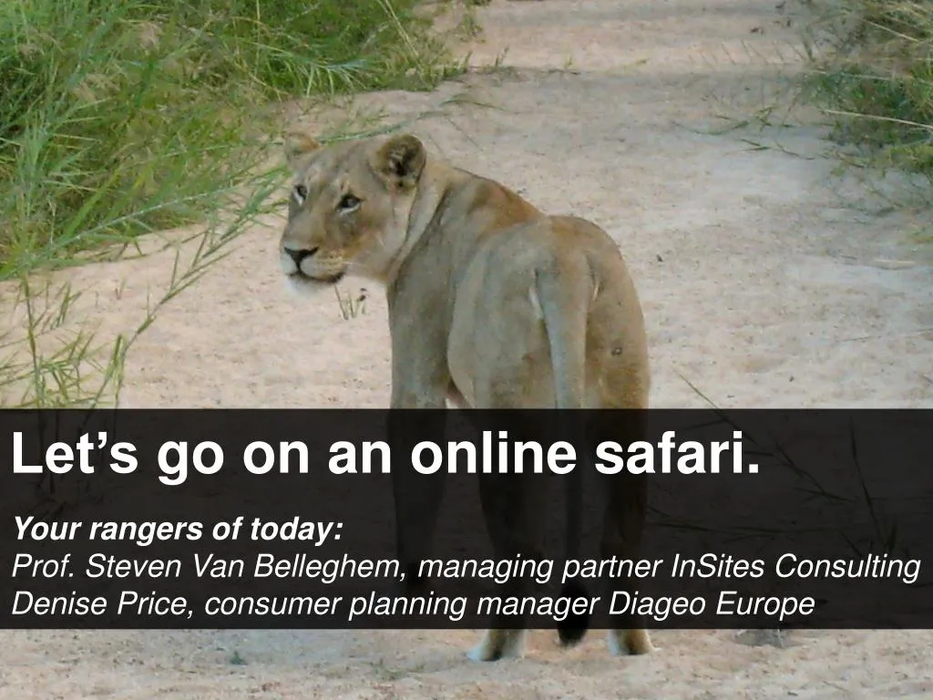 let s go on an online safari your rangers