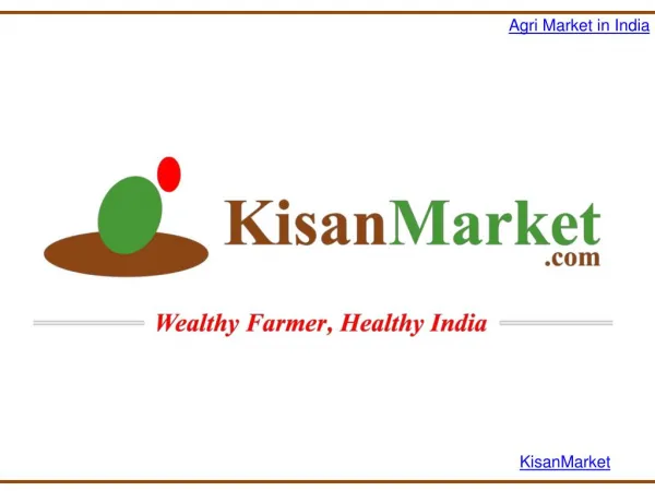 Kisan Market-Online Agriculture Market in India|Agricultural Products
