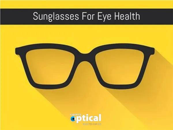 Sunglasses For Eye Health