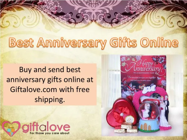 Buy Anniversary Gifts Online