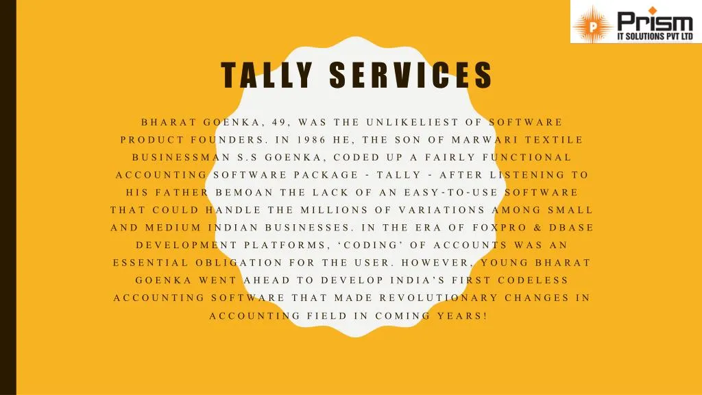 tally services