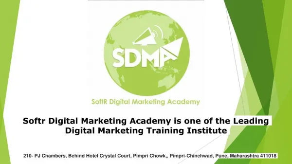 SDMA- SofR Digital Marketing Academy