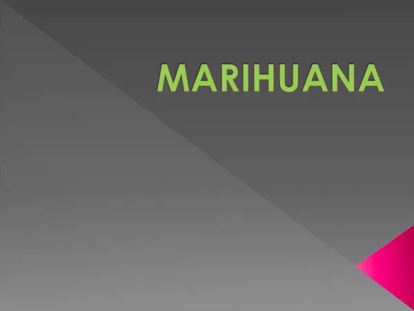 Marihuana