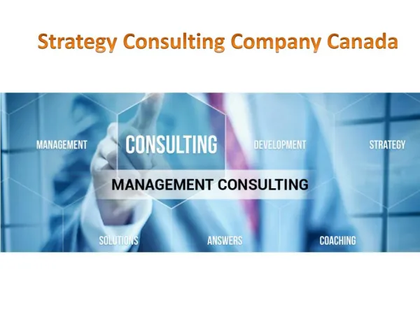 Strategy Consulting Company Canada