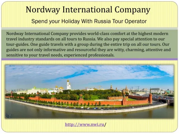 Russia Tour Operator