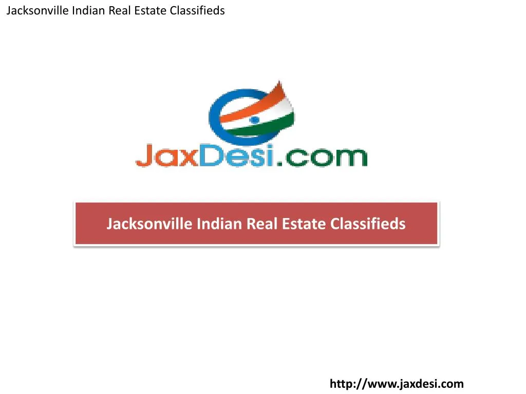 jacksonville indian real estate classifieds